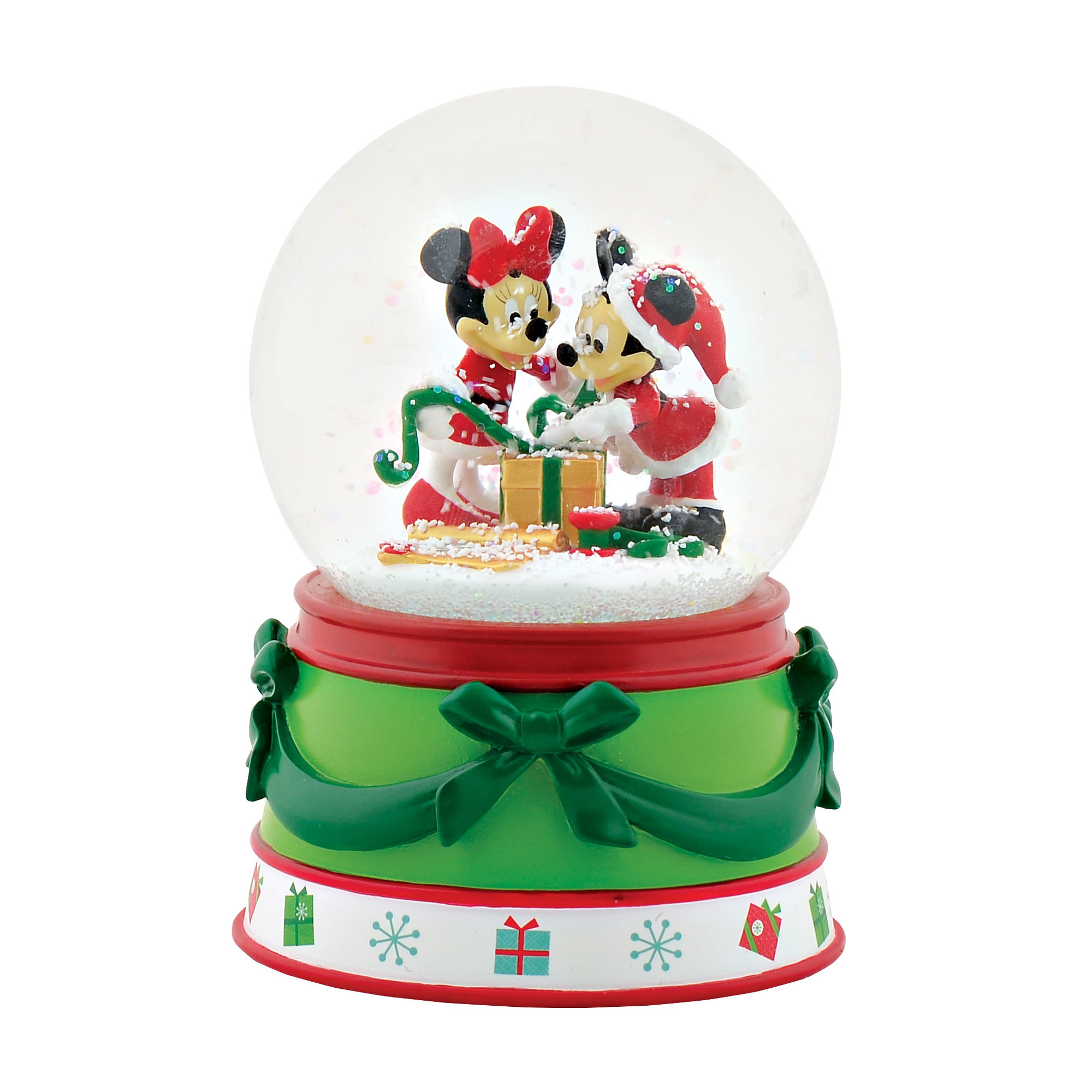 Department 56 Disney Mickey & Minnie Mouse Snow Globe